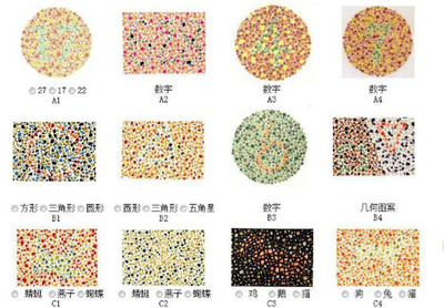 色盲测试图第五版图片及答案(色盲测试图第五版全图)
