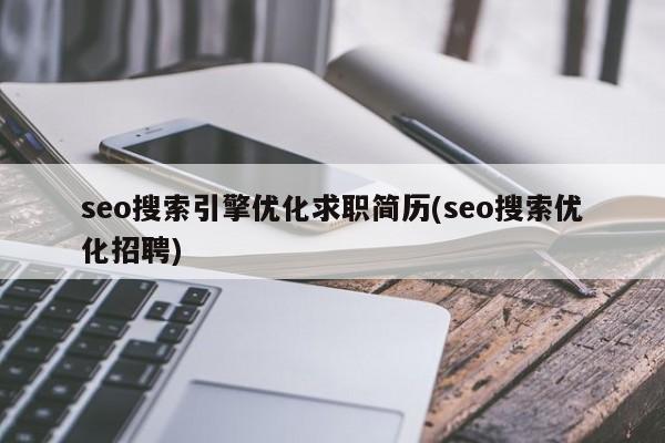 seo搜索引擎优化求职简历(seo搜索优化招聘)