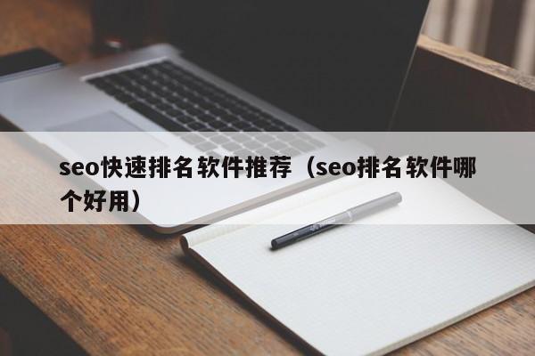 seo快速排名软件推荐（seo排名软件哪个好用）