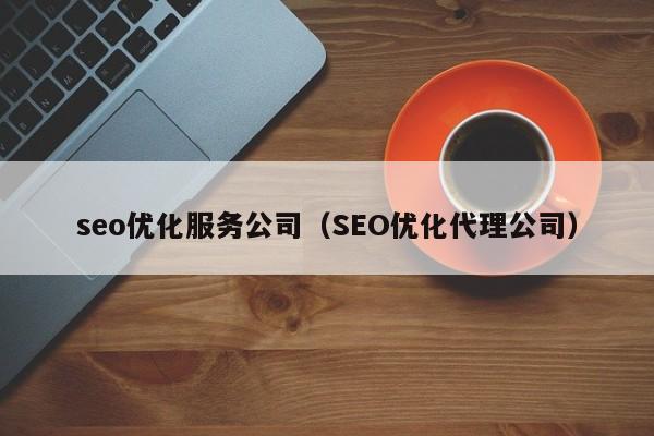 seo优化服务公司（SEO优化代理公司）