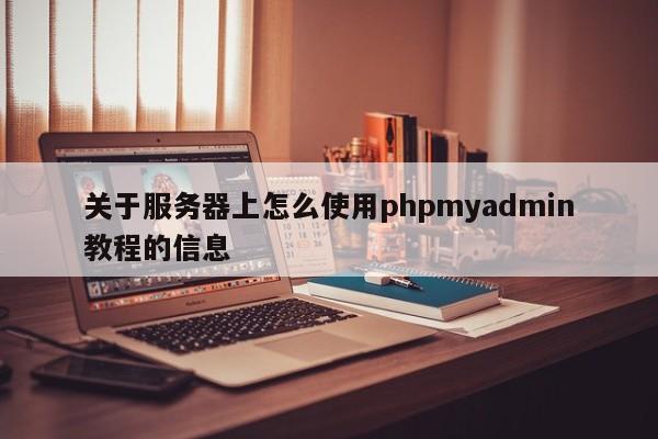 关于服务器上怎么使用phpmyadmin教程的信息
