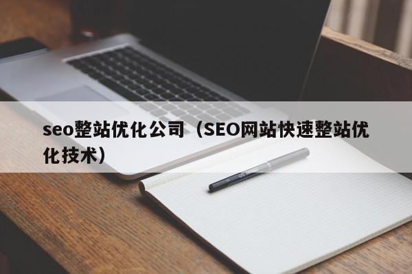 seo整站优化公司（SEO网站快速整站优化技术）